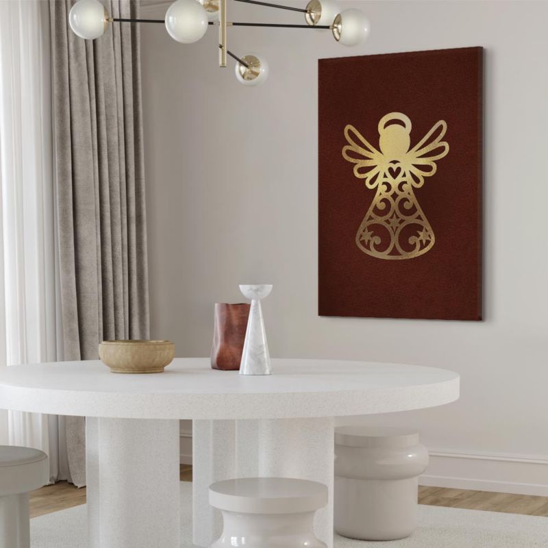 Obraz Artgeist Anielskie złoto 60 x 90 cm płótno włoskie 1 szt