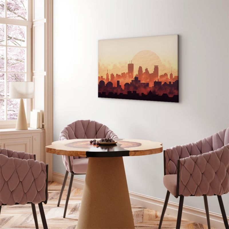 Obraz Artgeist Żar miasta 60 x 40 cm flizelina 1 szt