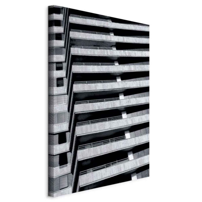 Obraz Artgeist Architektoniczny raster 80 x 120 cm płótno włoskie 1 szt