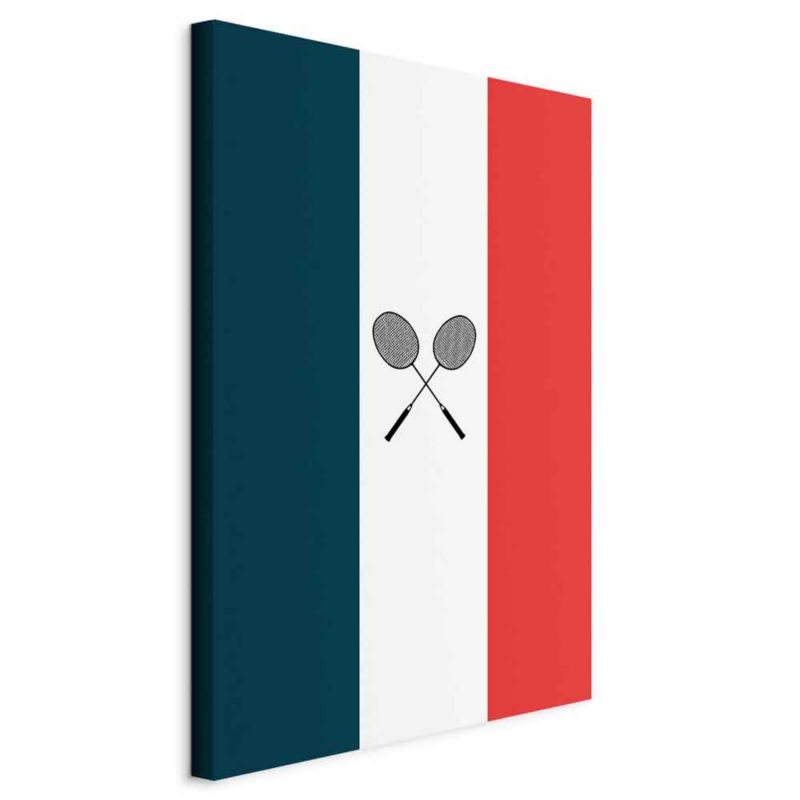 Obraz Artgeist Badminton 40 x 60 cm płótno włoskie 1 szt