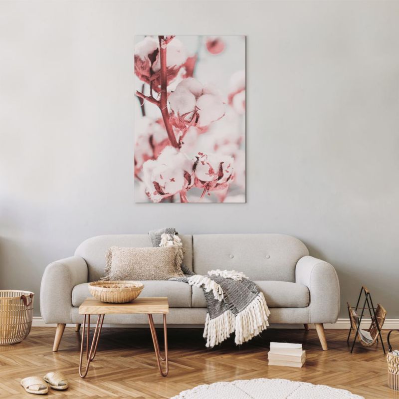 Obraz Artgeist Bawełna w rozkwicie 40 x 60 cm płótno włoskie 1 szt
