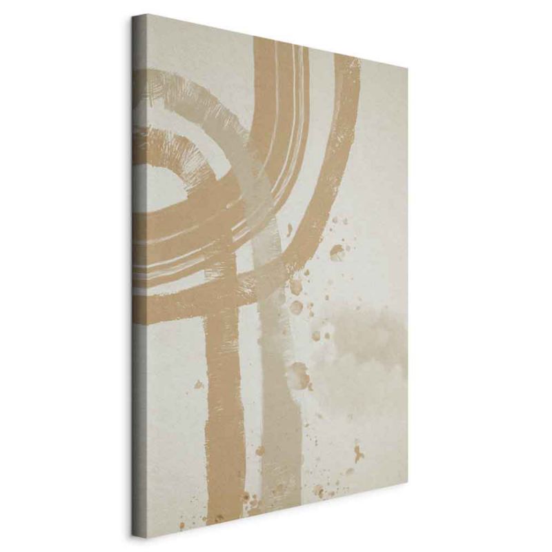 Obraz Artgeist Beżowy minimalizm 60 x 90 cm flizelina 1 szt