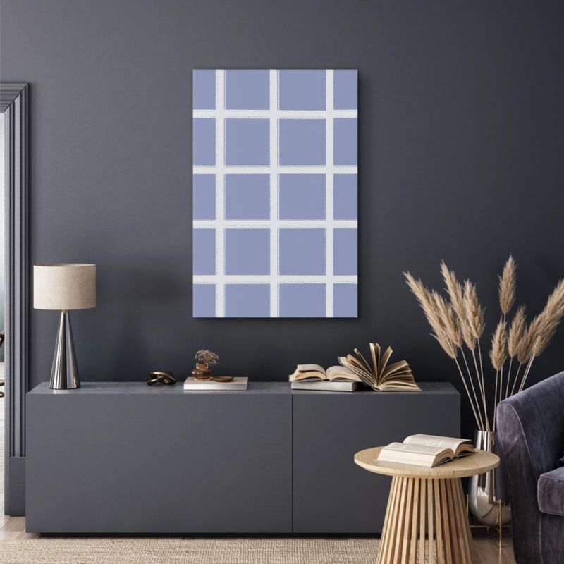 Obraz Artgeist Białe linie 60 x 90 cm płótno włoskie 1 szt
