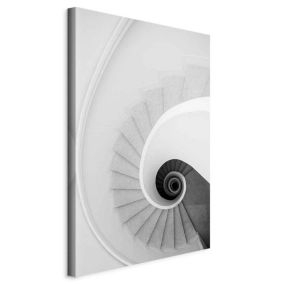 Obraz Artgeist Białe schody 20 x 30 cm flizelina 1 szt