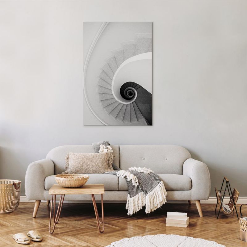 Obraz Artgeist Białe schody 20 x 30 cm flizelina 1 szt