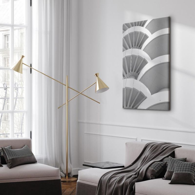 Obraz Artgeist Biały detal 40 x 60 cm flizelina 1 szt
