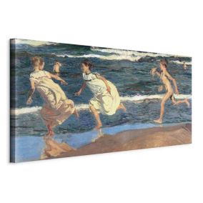 Obraz Artgeist Bieg wzdłuż plaży 60 x 30 cm flizelina 1 szt