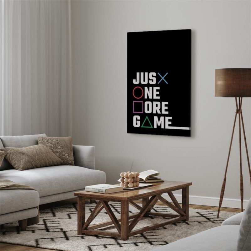 Obraz Artgeist Binge Gaming 80 x 120 cm płótno włoskie 1 szt