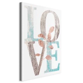 Obraz Artgeist Blooming letters 80 x 120 cm flizelina 1 szt