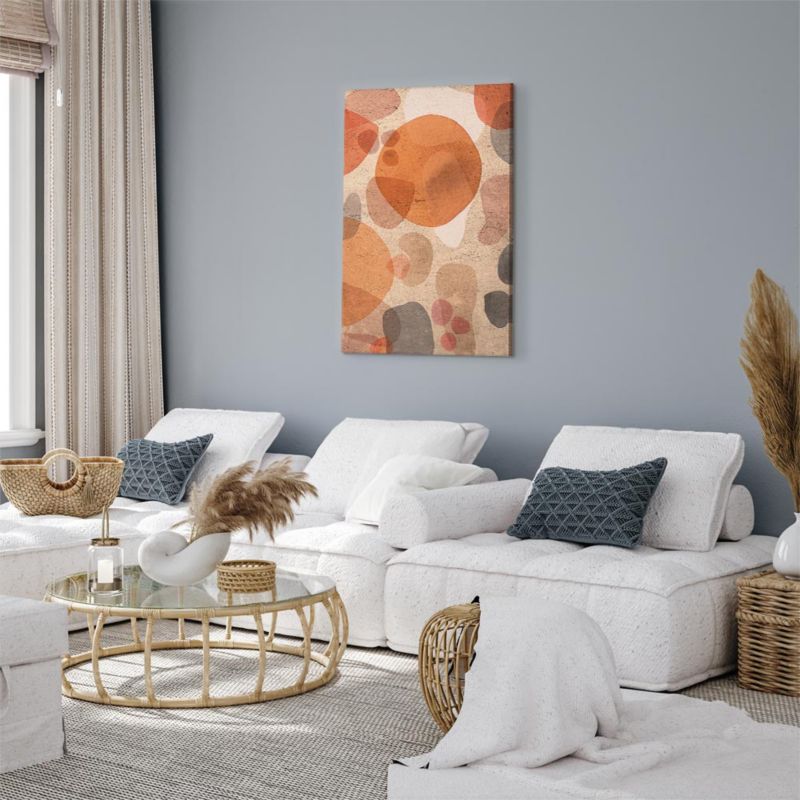 Obraz Artgeist Bursztynowy kalejdoskop 60 x 90 cm płótno włoskie 1 szt