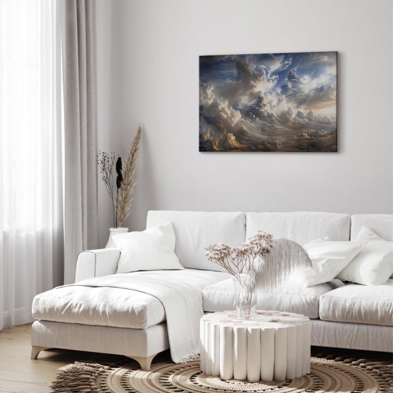 Obraz Artgeist Chmury 90 x 60 cm płótno włoskie 1 szt