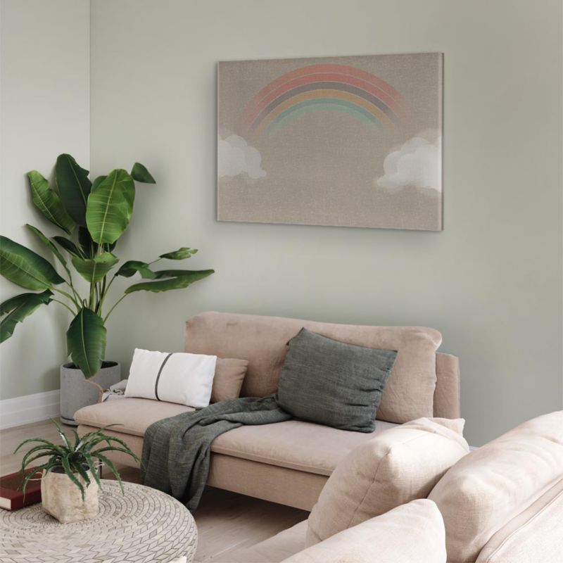 Obraz Artgeist Colourful rainbow 120 x 80 cm płótno włoskie 1 szt