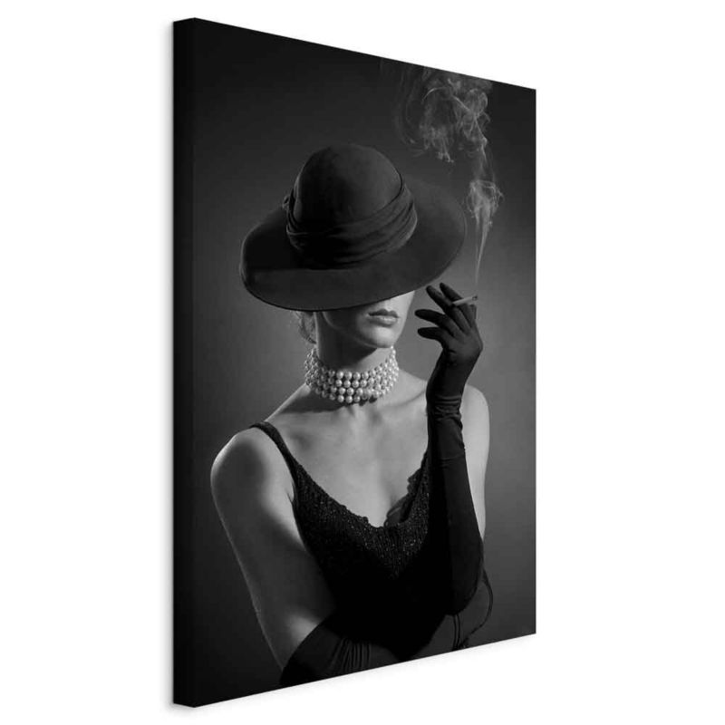 Obraz Artgeist Czarna elegancja 20 x 30 cm płótno włoskie 1 szt