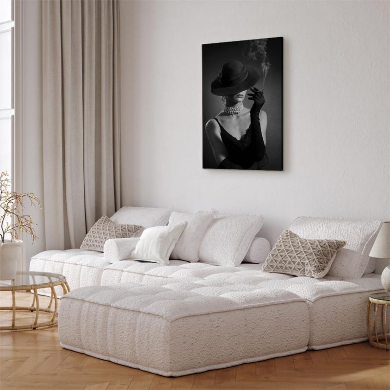Obraz Artgeist Czarna elegancja 20 x 30 cm płótno włoskie 1 szt