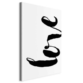 Obraz Artgeist Czarne Love 60 x 90 cm płótno włoskie 1 szt
