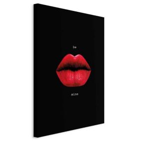Obraz Artgeist Czerwone usta 60 x 90 cm płótno włoskie 1 szt