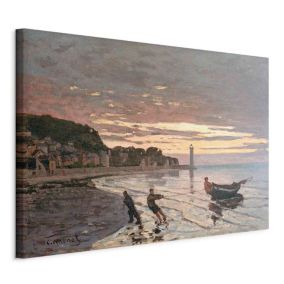 Obraz Artgeist Łódź w Honfleur 30 x 20 cm płótno włoskie 1 szt