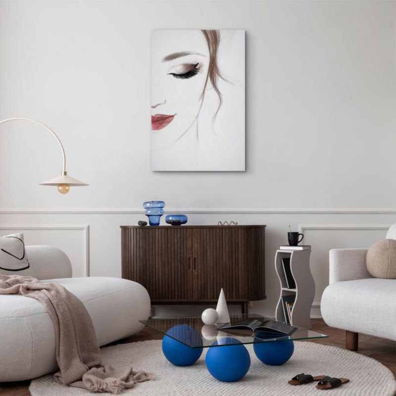 Obraz Artgeist Delicate beauty 80 x 120 cm płótno włoskie 1 szt