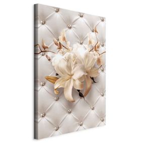 Obraz Artgeist Diamentowe lilie 20 x 30 cm płótno włoskie 1 szt