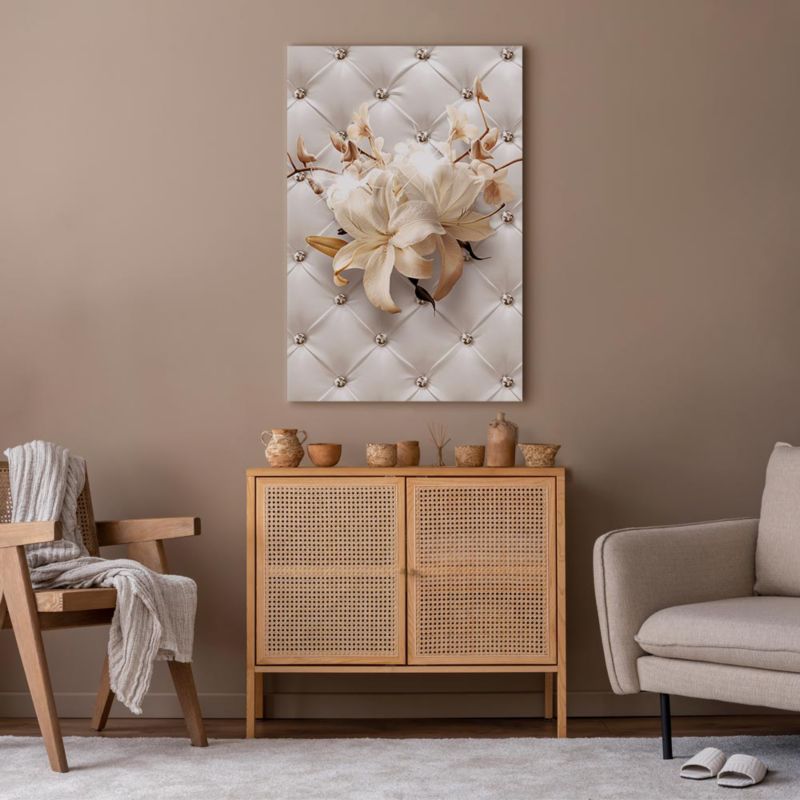 Obraz Artgeist Diamentowe lilie 20 x 30 cm płótno włoskie 1 szt