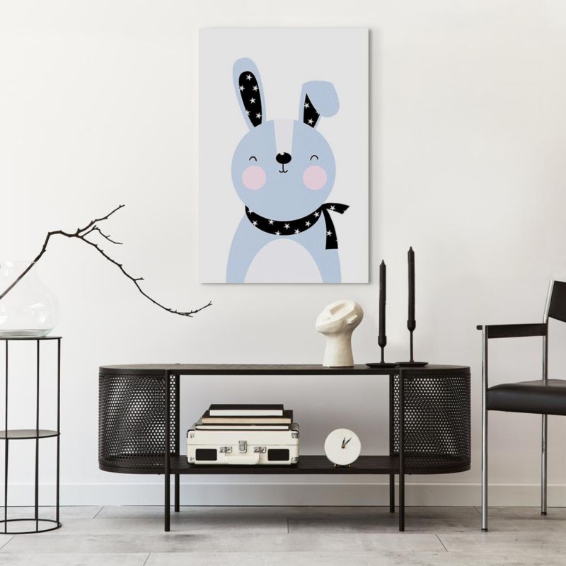 Obraz Artgeist Dzielny królik 80 x 120 cm płótno włoskie 1 szt