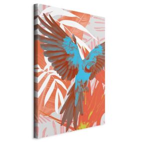 Obraz Artgeist Egzotyczna papuga 20 x 30 cm płótno włoskie 1 szt