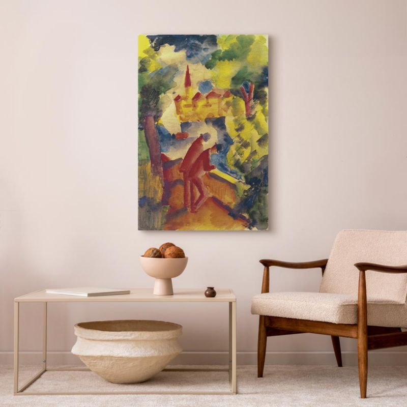 Obraz Artgeist Ekspresja 60 x 90 cm płótno włoskie 1 szt
