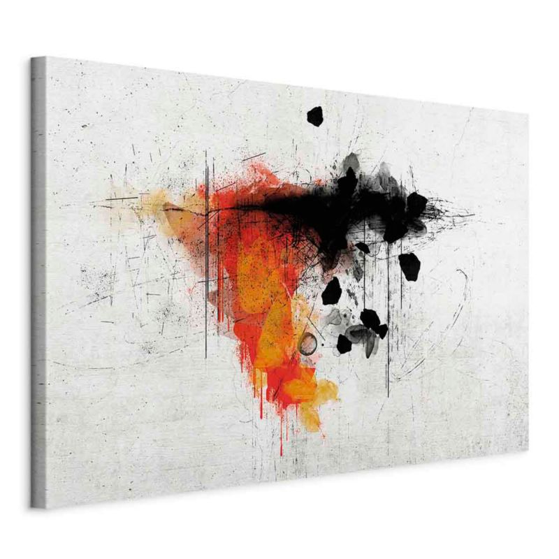 Obraz Artgeist Ekspresja czerwieni 90 x 60 cm płótno włoskie 1 szt