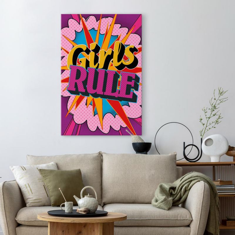 Obraz Artgeist Energia barw 80 x 120 cm płótno włoskie 1 szt