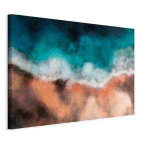 Obraz Artgeist Fale na piasku 90 x 60 cm flizelina 1 szt
