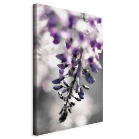 Obraz Artgeist Fioletowe dzwonki 80 x 120 cm płótno włoskie 1 szt