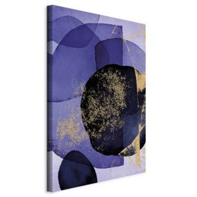 Obraz Artgeist Fioletowy kalejdoskop 60 x 90 cm płótno włoskie 1 szt