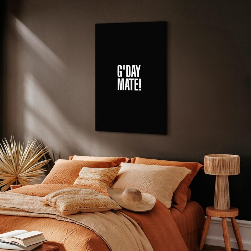 Obraz Artgeist G'day Mate 80 x 120 cm płótno włoskie 1 szt