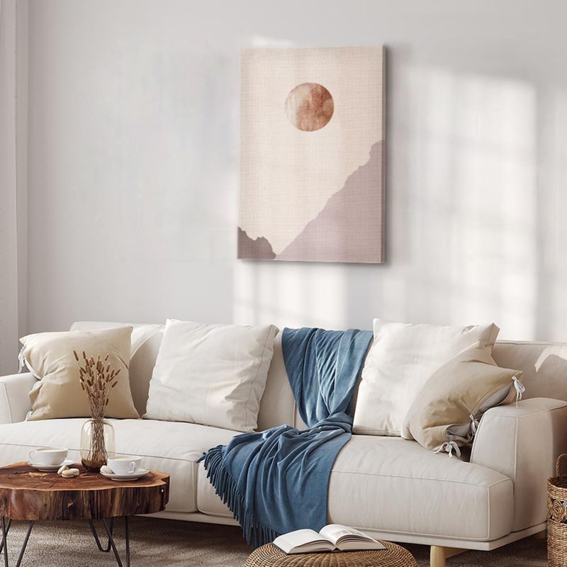 Obraz Artgeist Górska planeta 80 x 120 cm flizelina 1 szt