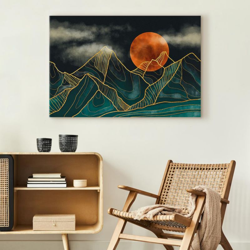 Obraz Artgeist Górski spokój 120 x 80 cm flizelina 1 szt