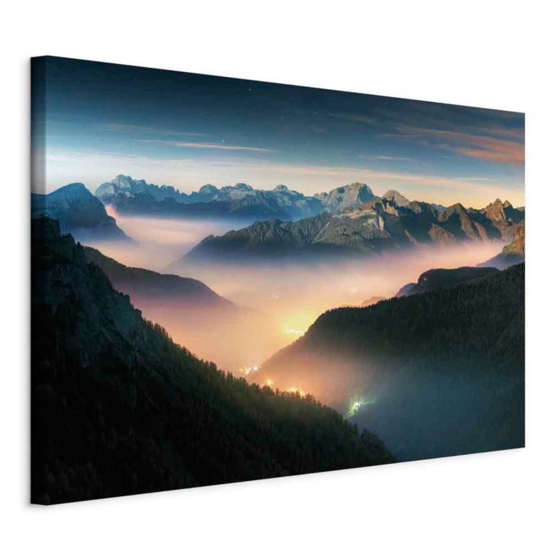Obraz Artgeist Górskie tchnienie 120 x 80 cm płótno włoskie 1 szt