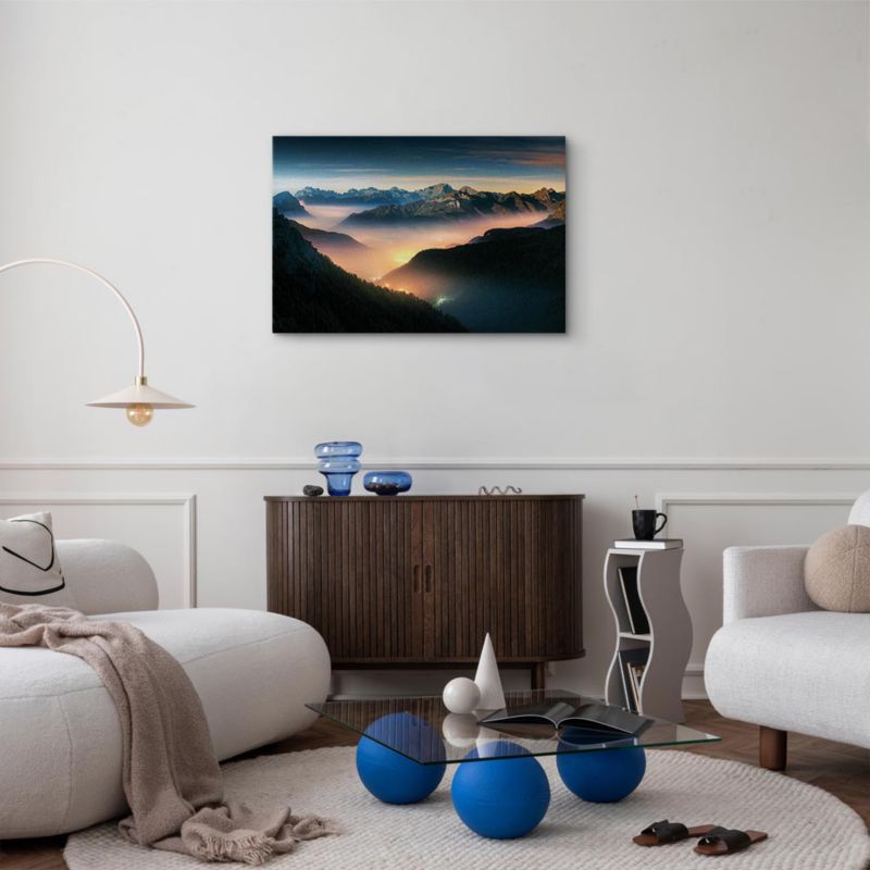 Obraz Artgeist Górskie tchnienie 120 x 80 cm płótno włoskie 1 szt