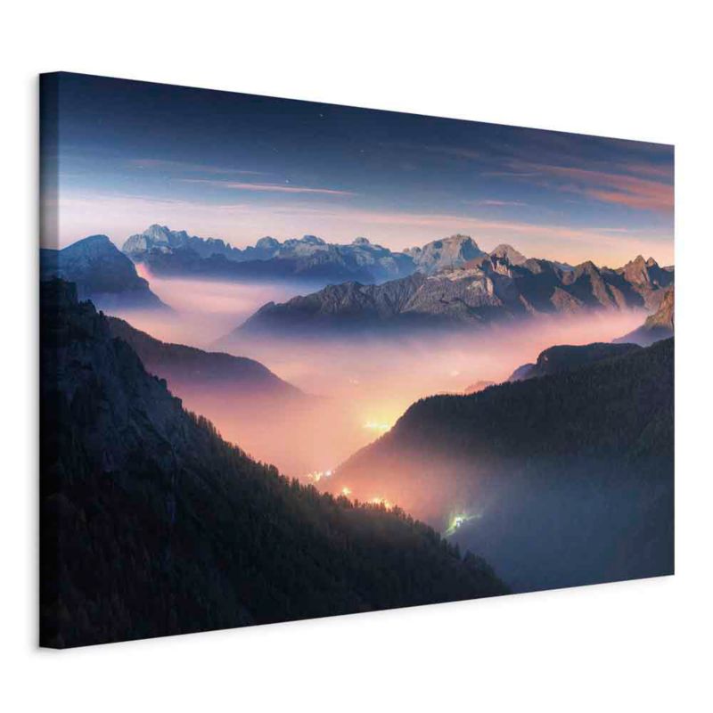Obraz Artgeist Górskie tchnienie 90 x 60 cm flizelina 1 szt