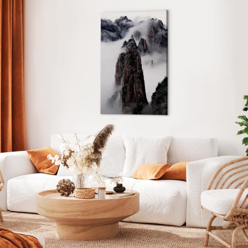 Obraz Artgeist Góry we mgle 40 x 60 cm flizelina 1 szt
