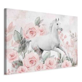 Obraz Artgeist Galop wśród róż 30 x 20 cm płótno włoskie 1 szt