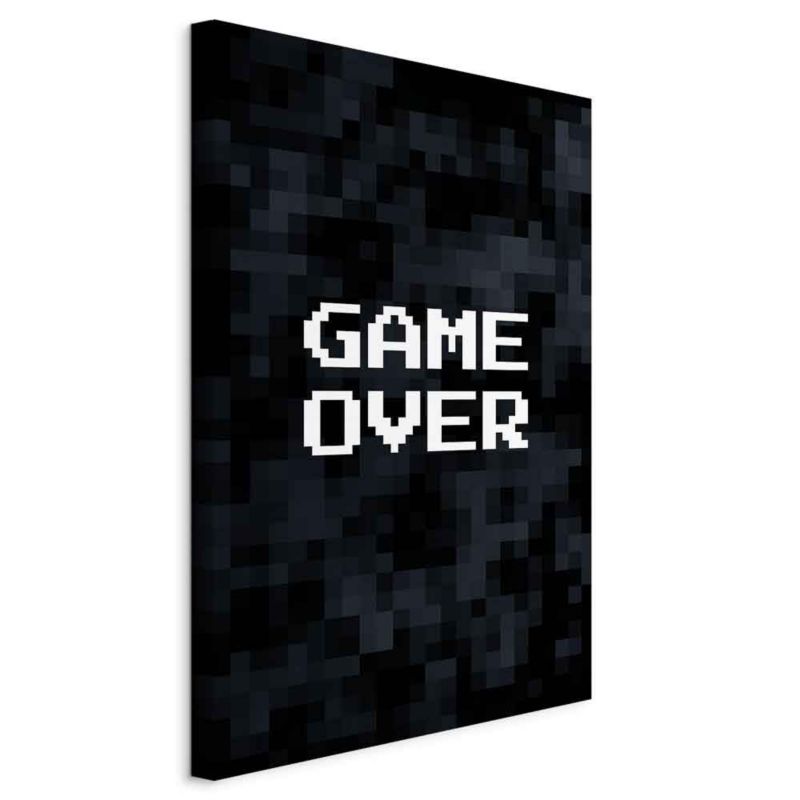 Obraz Artgeist Game Over 60 x 90 cm płótno włoskie 1 szt