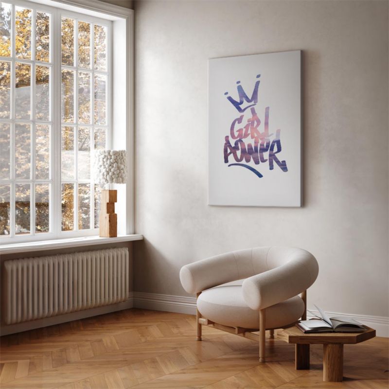 Obraz Artgeist Girl Power 40 x 60 cm płótno włoskie 1 szt