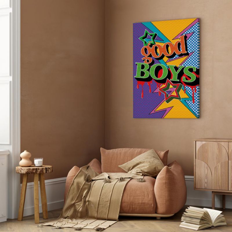 Obraz Artgeist Good Boys 80 x 120 cm płótno włoskie 1 szt