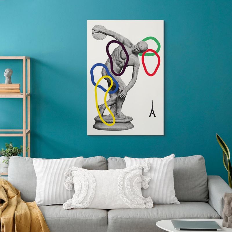 Obraz Artgeist Grafika kolaż 60 x 90 cm płótno włoskie 1 szt