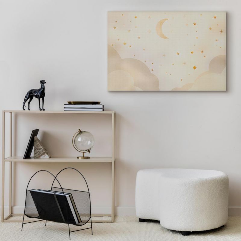 Obraz Artgeist Gwieździsta noc 90 x 60 cm płótno włoskie 1 szt
