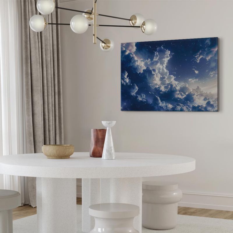 Obraz Artgeist Gwiezdne chmury 120 x 80 cm płótno włoskie 1 szt