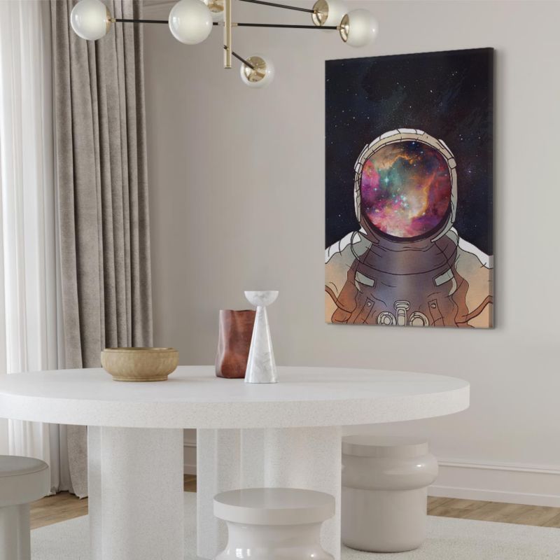 Obraz Artgeist Gwiezdny odkrywca 80 x 120 cm płótno włoskie 1 szt