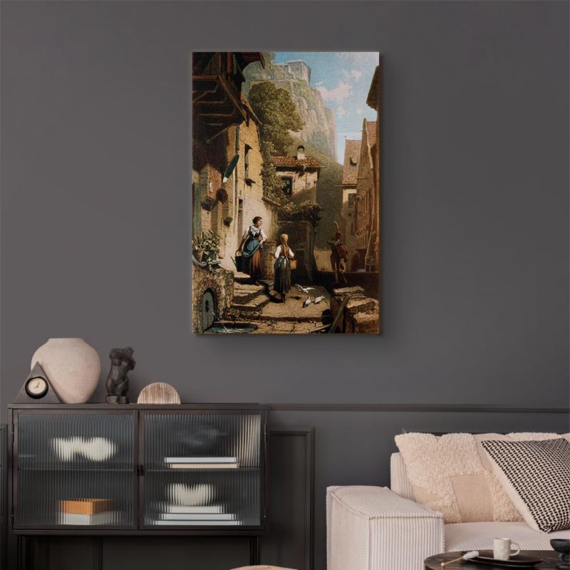 Obraz Artgeist Im Dachstübchen 40 x 60 cm flizelina 1 szt