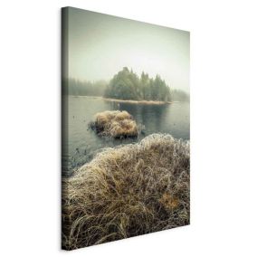 Obraz Artgeist Jesień na mokradłach 20 x 30 cm flizelina 1 szt