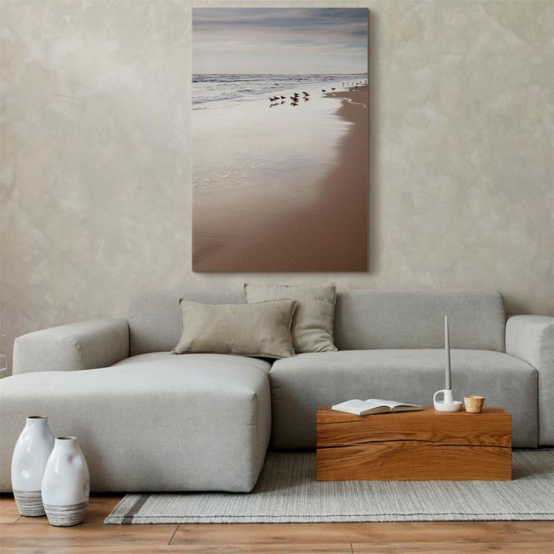 Obraz Artgeist Jesienna plaża 60 x 90 cm flizelina 1 szt